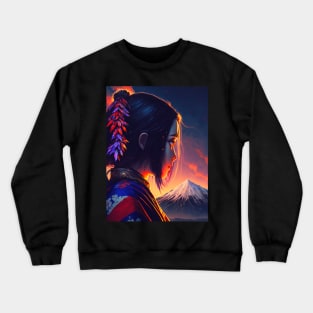 Beautiful japanese princess Crewneck Sweatshirt